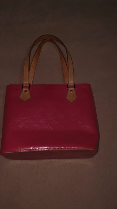 Geanta Louis Vuitton Houston Raspberry Leather