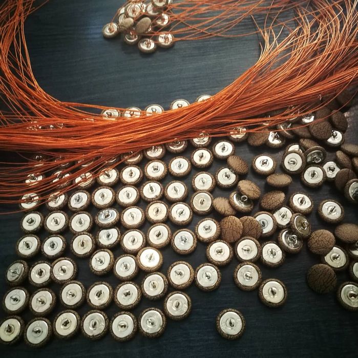 Обличане на копчета