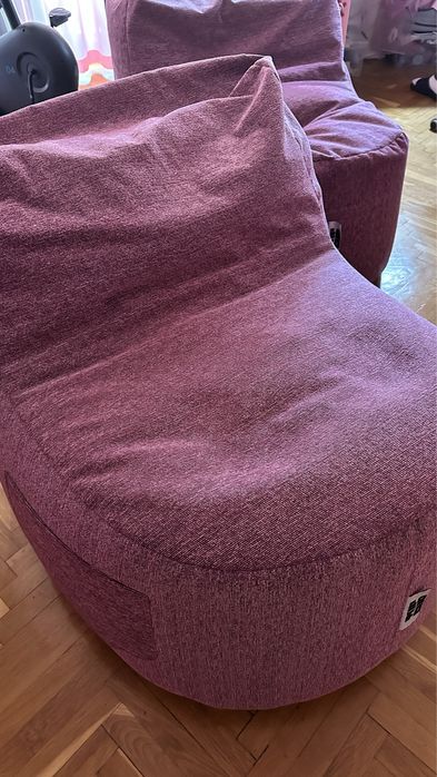 Пуфове - 2 бр и табуретка