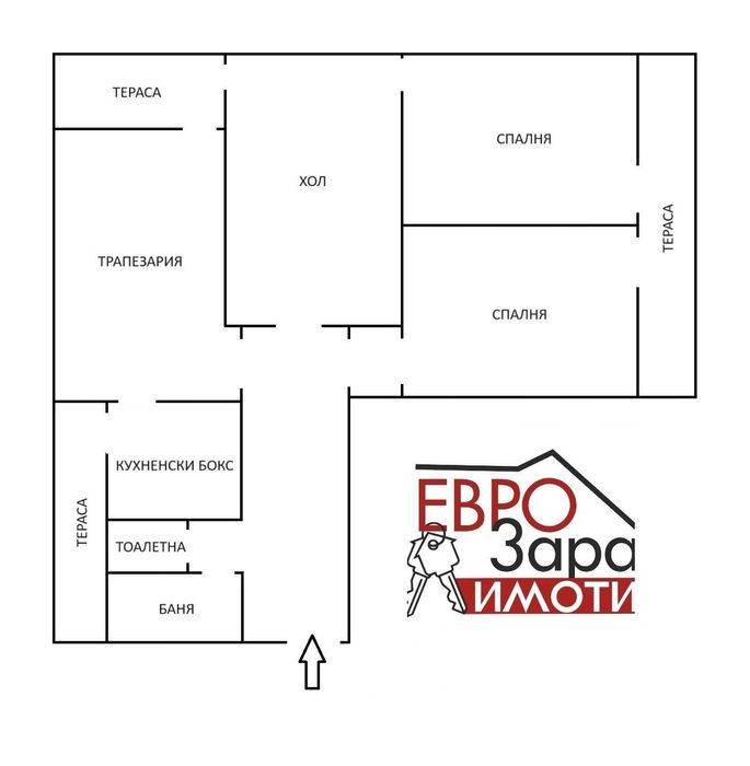 Продава се Четиристаен апартамент в Стара Загора, Център - 120 кв.м за 917 €/кв.м - Снимка #7