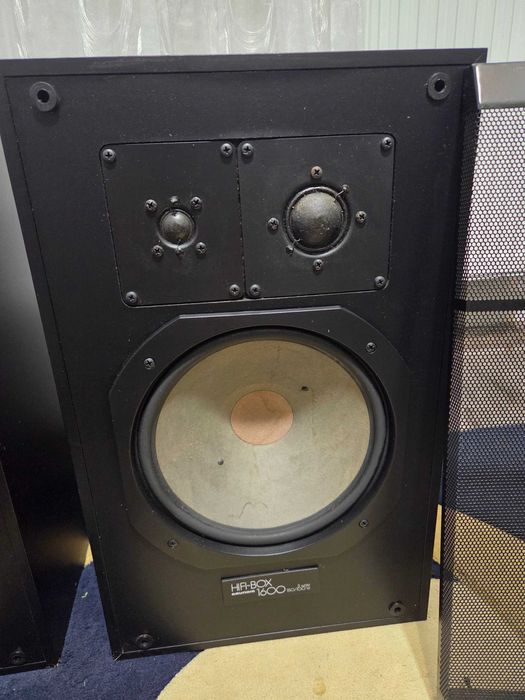 Boxe Grundig Box 1600b Vintage Hi-Fi 3 Căi 100 W 4 Ohm – Made in West Germany