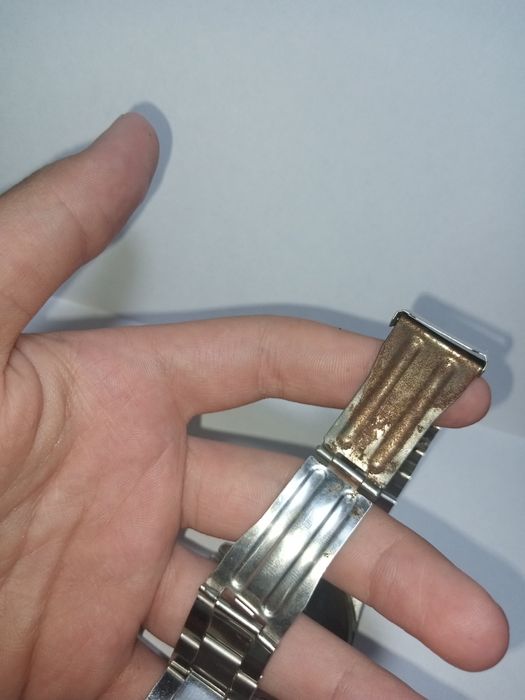 Часы YOLAKO зелено серебристые