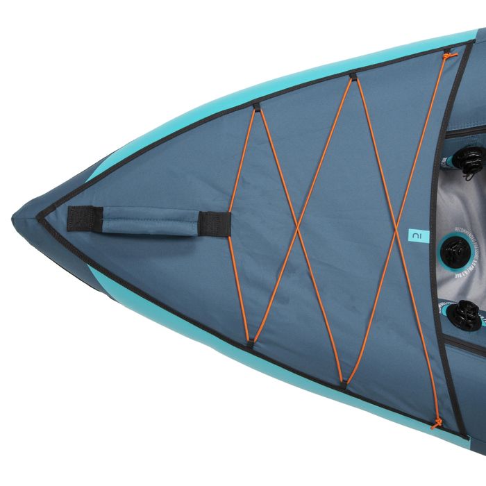 Caiac-canoe gonflabil pentru plimbări 2/3 - produs resigilat Decathlon