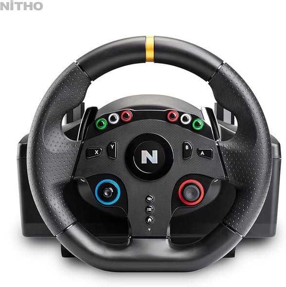 Volan și pedale de gaming Nitho Drive Pro ONE V24