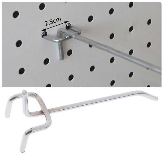 Аксесоари за магазин, единична кука  10,15,20cm