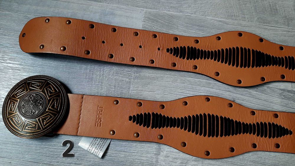 Естествена кожа колани