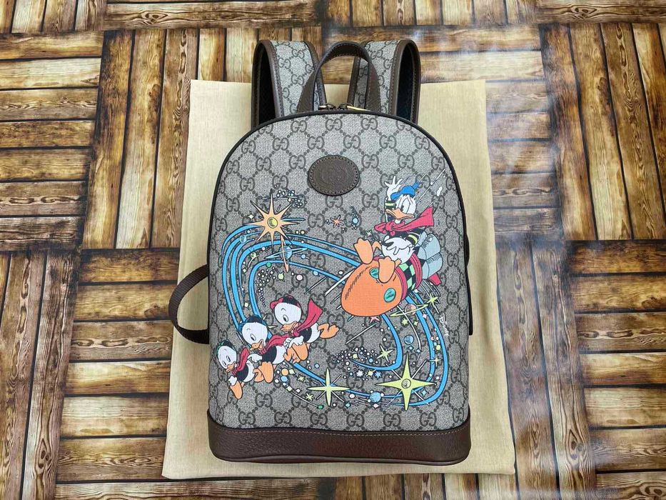 Оригиналнa Раница Gucci x Disney Supreme Canvas Limited Edition Гучи