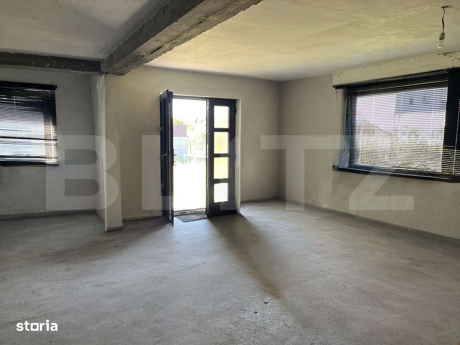 Casa P+M, semifinisata, scd 190mp, 595 mp teren, Cart. Popoveni