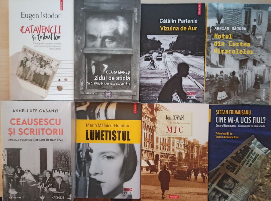 Carti de istorie despre istoria romanilor, despre comunism (lichidare biblioteca)