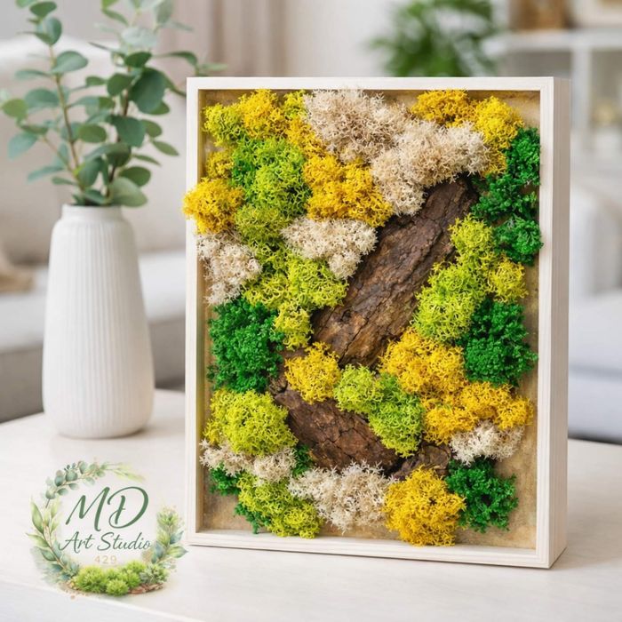 Картини от скандинавски мъх