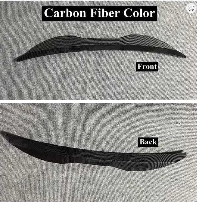 Универсален заден спойлер за хечбек - карбонов. Дължина 86 сантиметра.