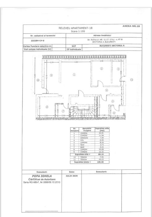 Plazza Bulevardul Timișoara Apartament cu 4 camere 120mp Penthouse