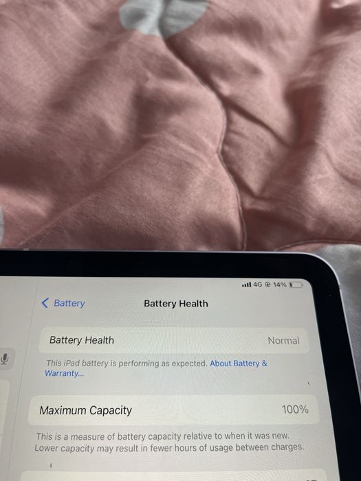 Garantie Ipad air M2 256GB cu sim (celullar)