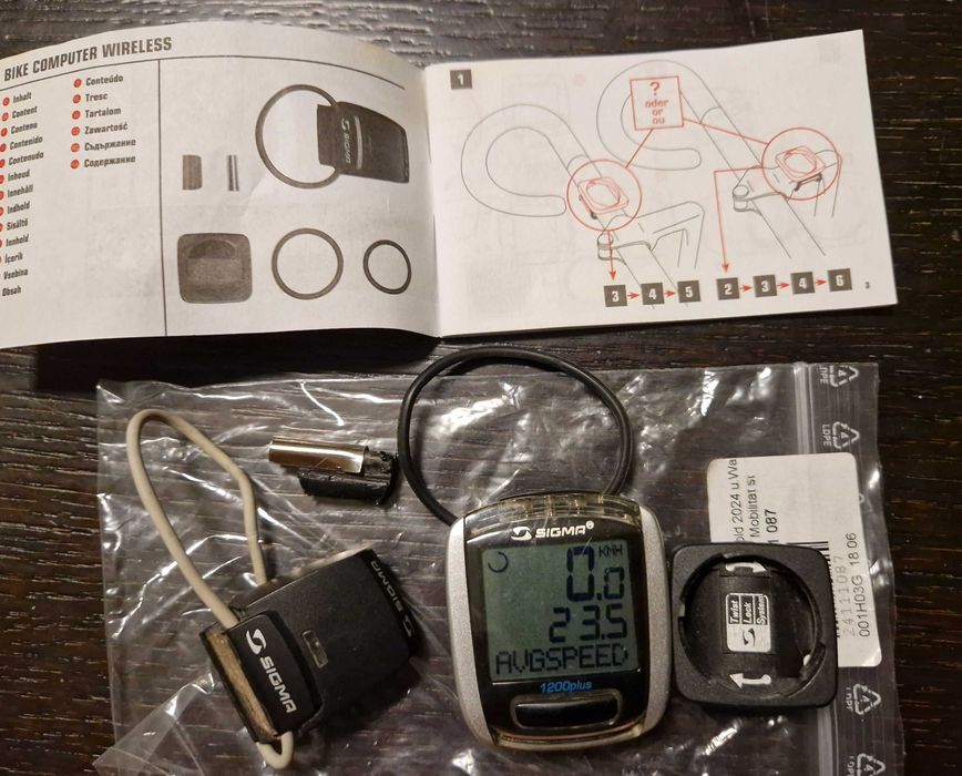 Безжичен компютър Sigma BC1200 plus