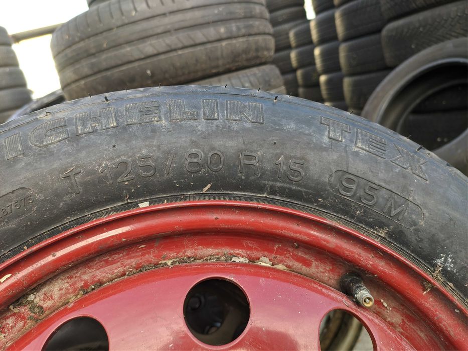 Резервна гума Патерица - 15 цола 4х98 - Fiat