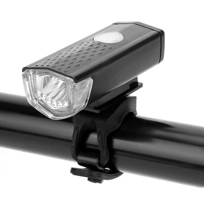 LED фар за велосипед - USB зареждане и 360° въртене