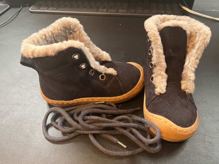 Froddo ghete de iarna pentru copii din piele intoarsa SUEDE marimea 22