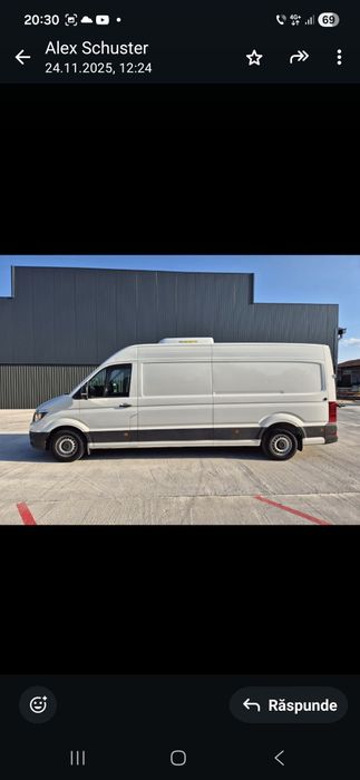 Volkswagen Crafter, 2018, Instalație Frigorifica Konvecta, 78000 Km.