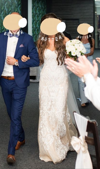 Висок клас дизайнерска булчинска/бална рокля