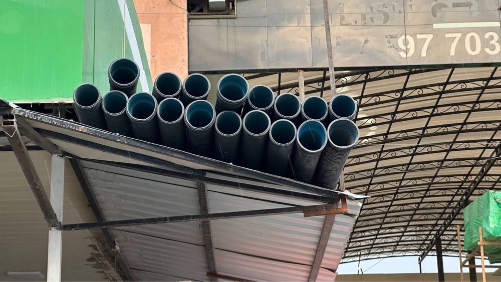 Gofra truba 6 metr; гофра труба