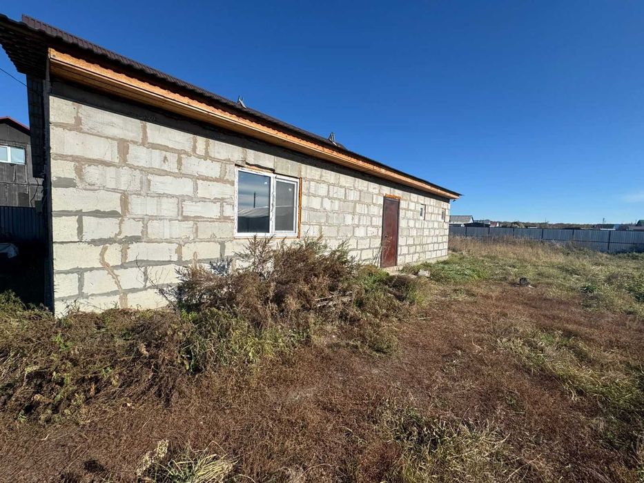 Продам недостроенный дом в Бишкуле