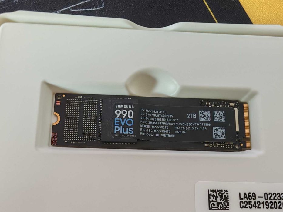 НОВ ! Диск SSD Samsung 990 EVO Plus 2TB M.2 2280 NVMe PCIe 4.0/5.0