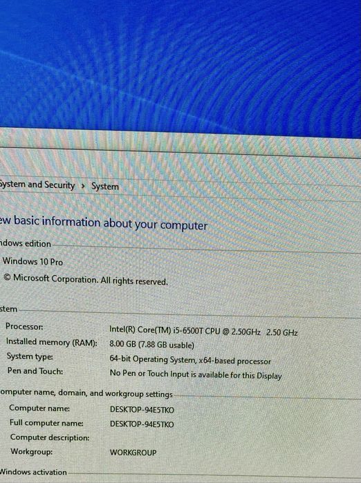 Lenovo ThinkCentre M700 Tiny – i5 / 8GB RAM DDR4