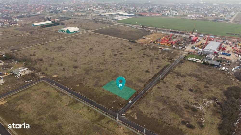 Teren intravilan de 605 mp în Vladimirescu