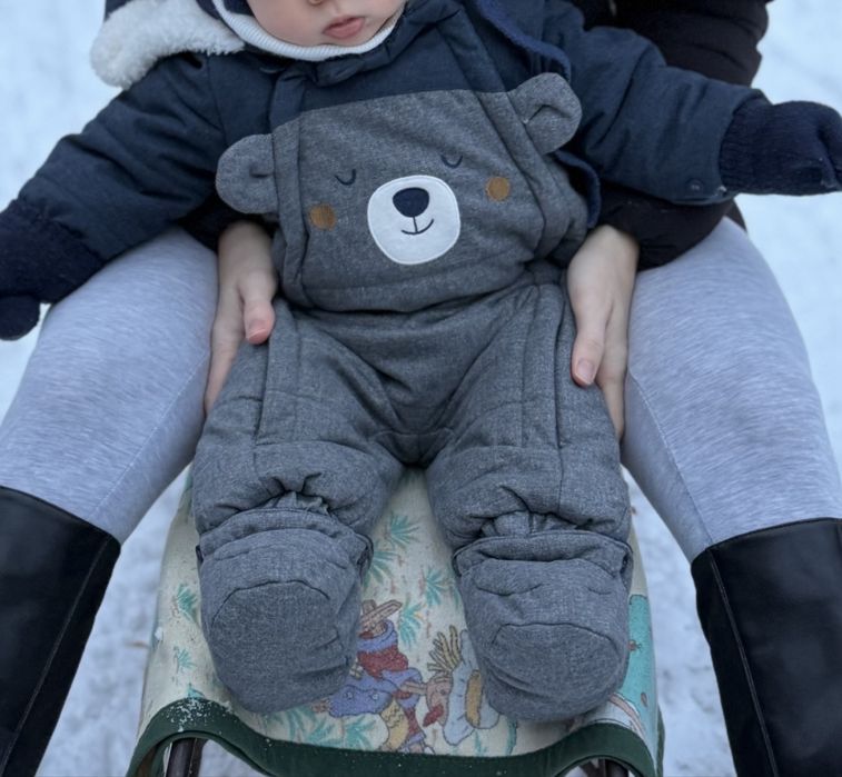 Salopeta combinezon de iarna bebe