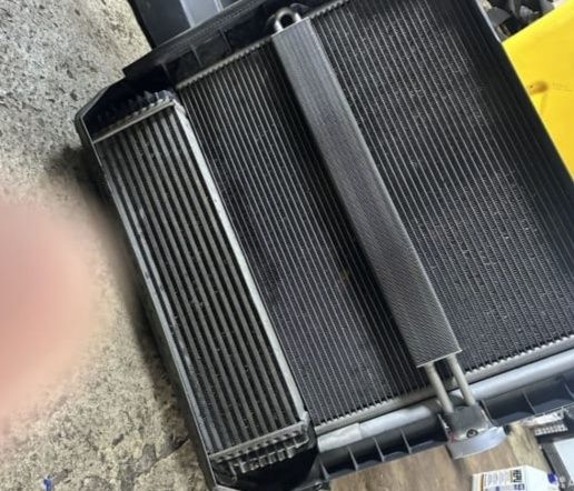 Радиатор.. вентилятор BMW х5.. е53