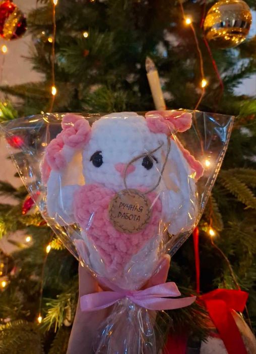 Вязаные игрушки ручной работы