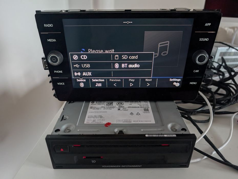 Navigatie Originala MIB 2  Composition media golf 7 passat b8