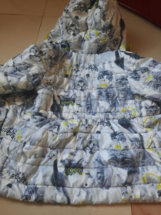 Удлинённая курточка для девочки