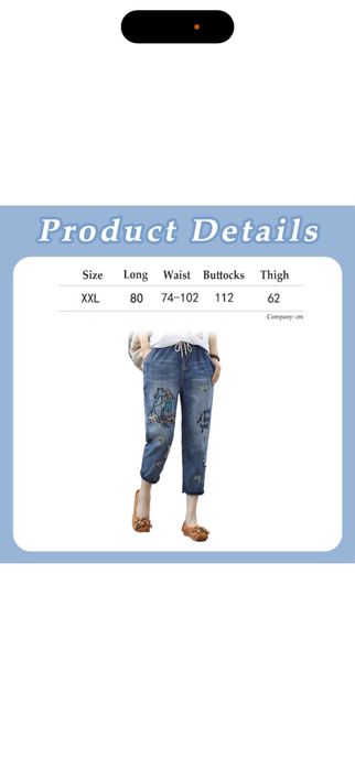 Blugi 2XL comandati de pe emag, noi