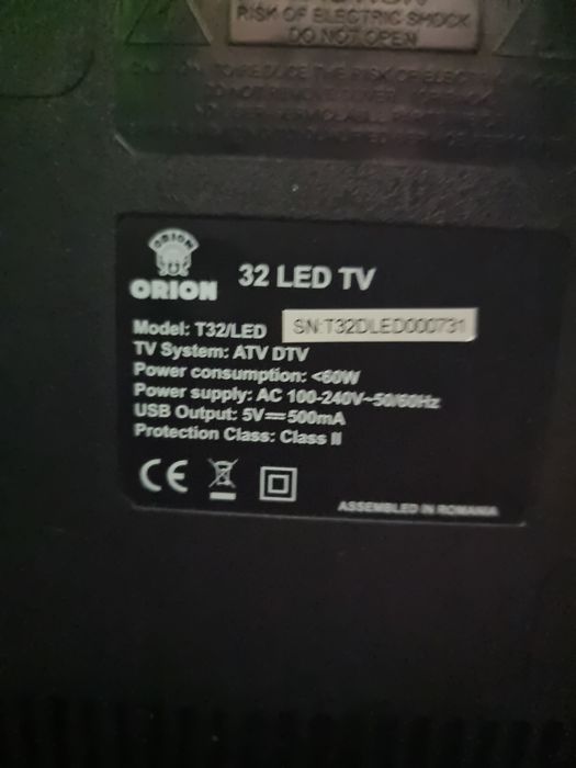 Noble Amanet - TV T32 Led Orion 81cm