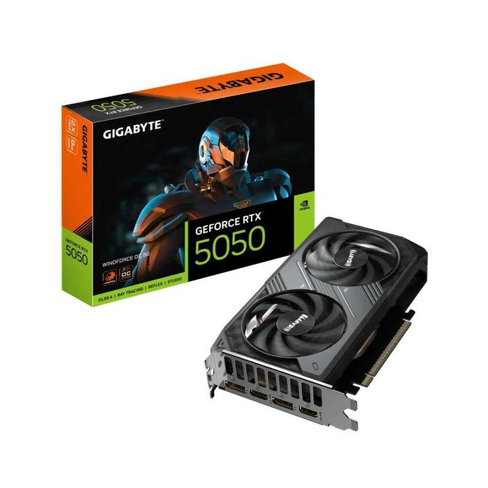 Videokarta rtx5050 gigabyte windforce gddr6 128-bit
