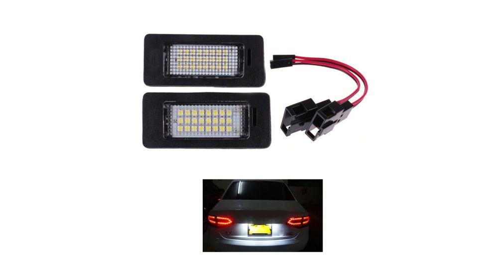 Lampi LED nr numar inmatriculare pentru Audi A4 B8 A5 Q5 TT VW