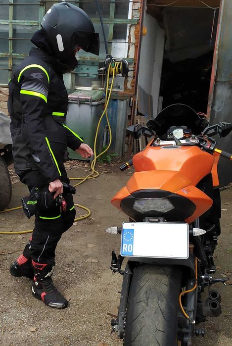 costum moto de iarnă Spyke - unisex