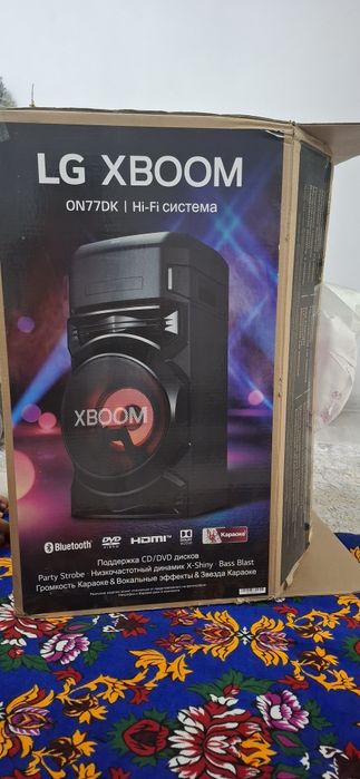 LG X BOOM ON77DK muzikalniy sentr
