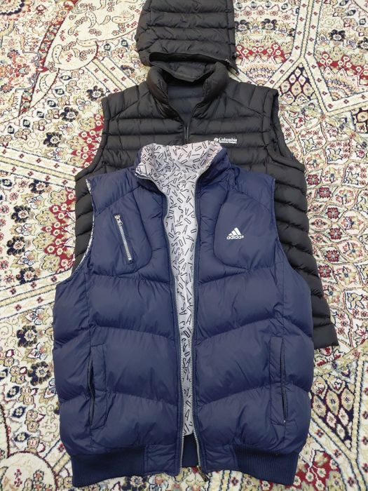 Adidas и Columbia безрукавки