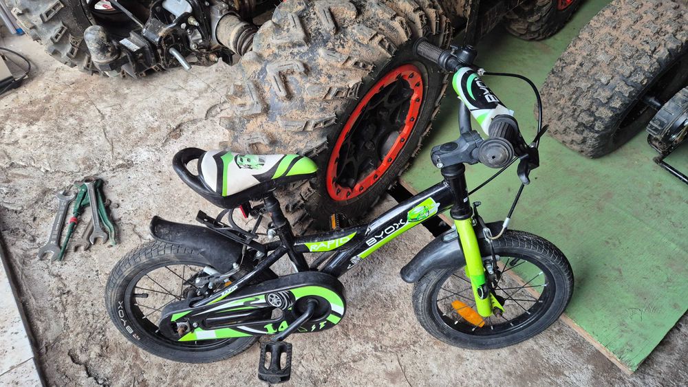 Детско колело велосипед 14 byox