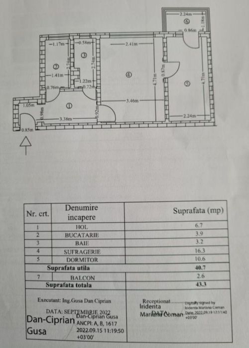 Apartament 2 camere