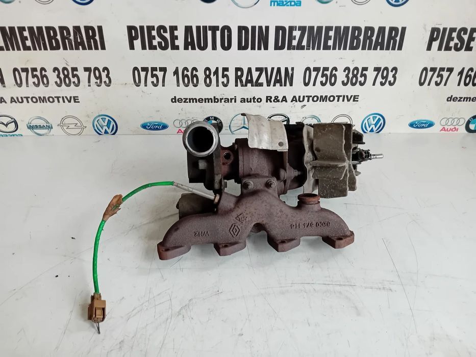 Turbo Turbina Dacia Dokker Duster Logan Clio Megane 1.5 Dci Euro 5 Cod 54359710028 Motor K9K K9K677
