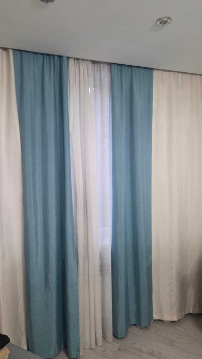 Продам шторы и тюль в хорошем состоянии