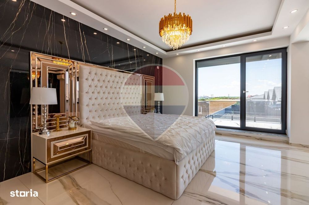 Vila premium cu piscina Balotesti | Teren 800 mp