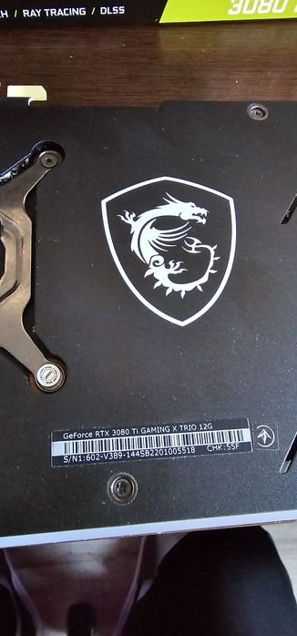 Placa video MSI Nvidia RTX 3080 Ti, 12GB 384bit