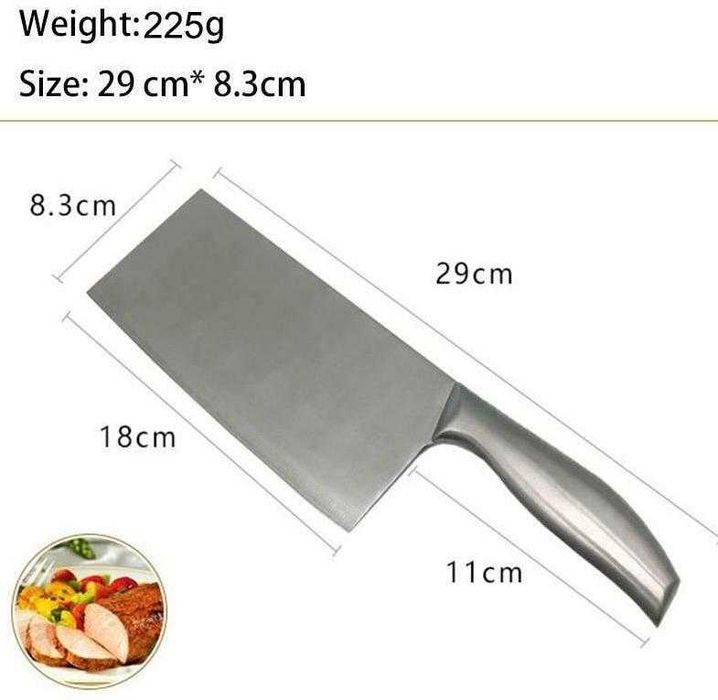 Cutit BARDA! de bucatarie carne, oase etc INOX. Nou ambalat!