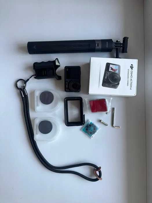 Камера DJI osmo action 4 + sd карта