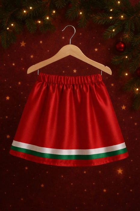 „Детски дрехи за 3 март – бяло, зелено, червено (3–6 г.)“