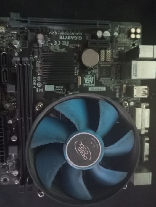 Материнская плата и процессор i5 7400